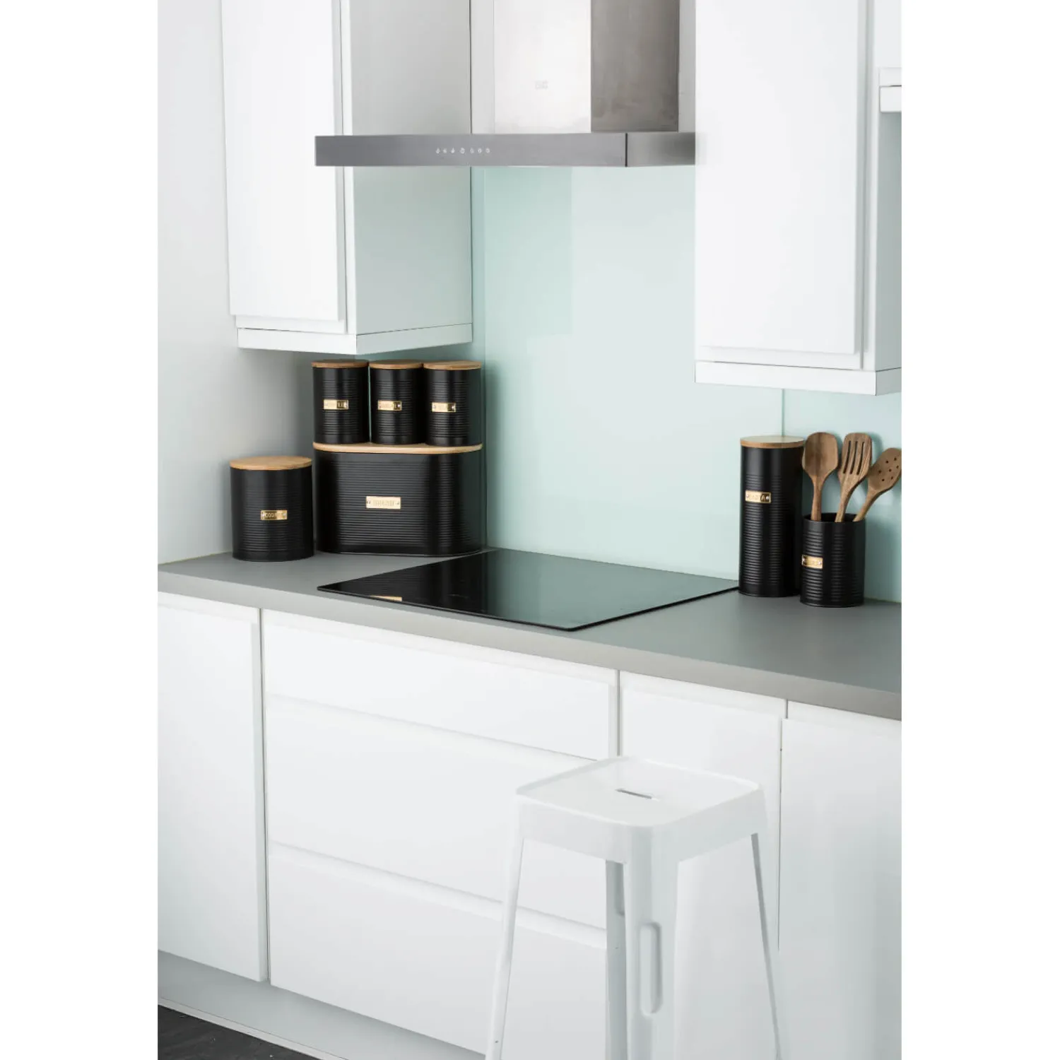 Typhoon Living Tea Canister - Otto Black