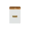 Typhoon Square Coffee Canister - Otto White