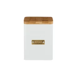 Typhoon Square Sugar Canister - Otto White