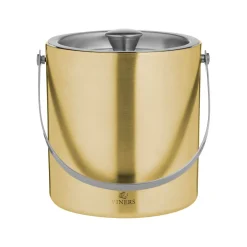 Viners Barware Double Walled Ice Bucket - Gold