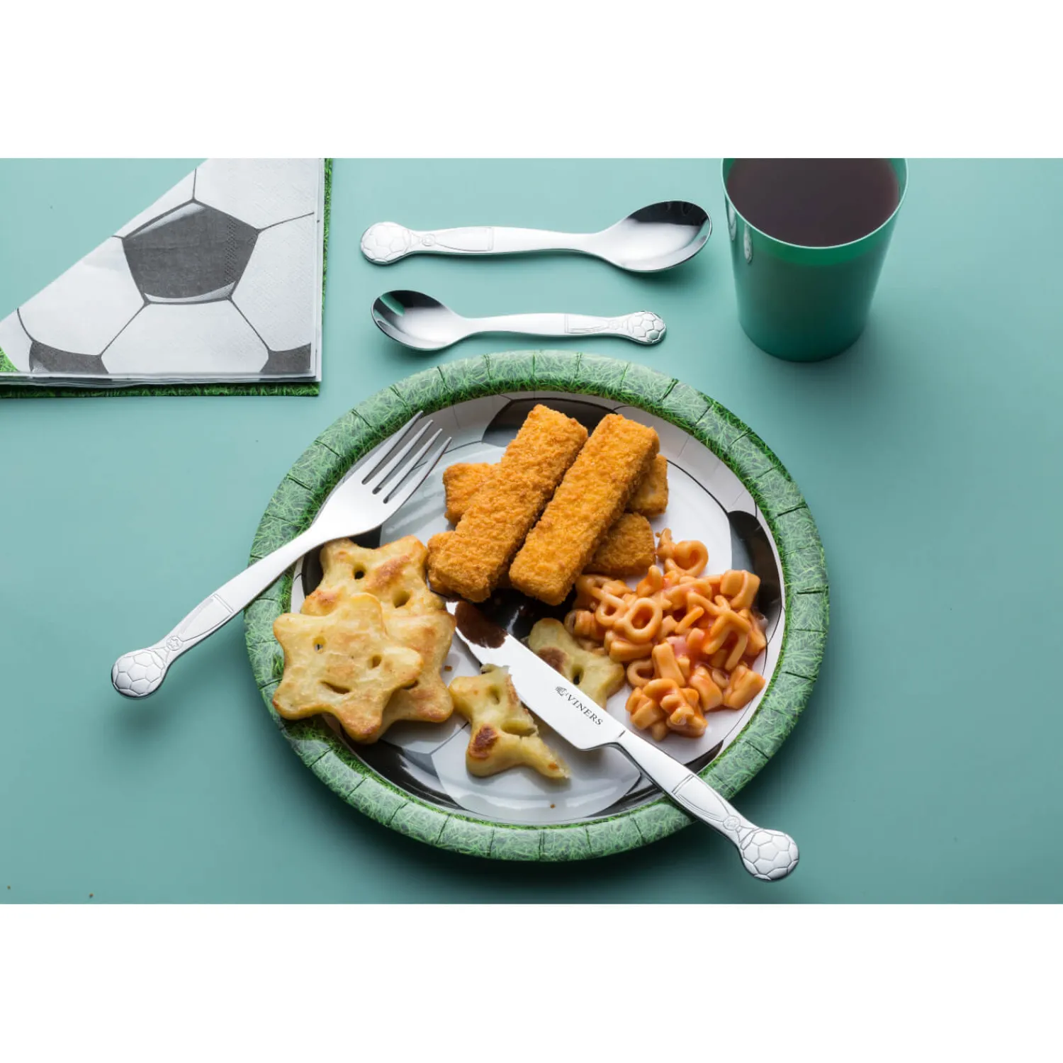 Viners Bertie Bear Childrens Cutlery Set - 4 Piece