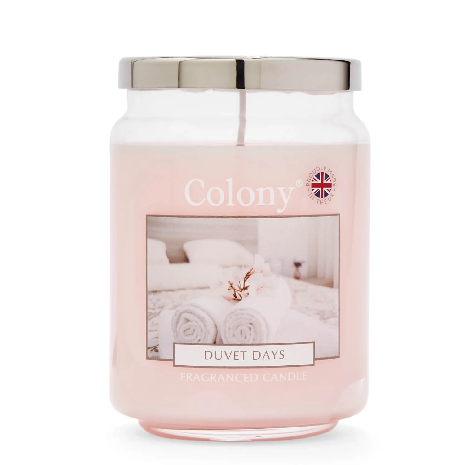 Wax Lyrical Colony Large Scented Candle Jar - Duvet Days