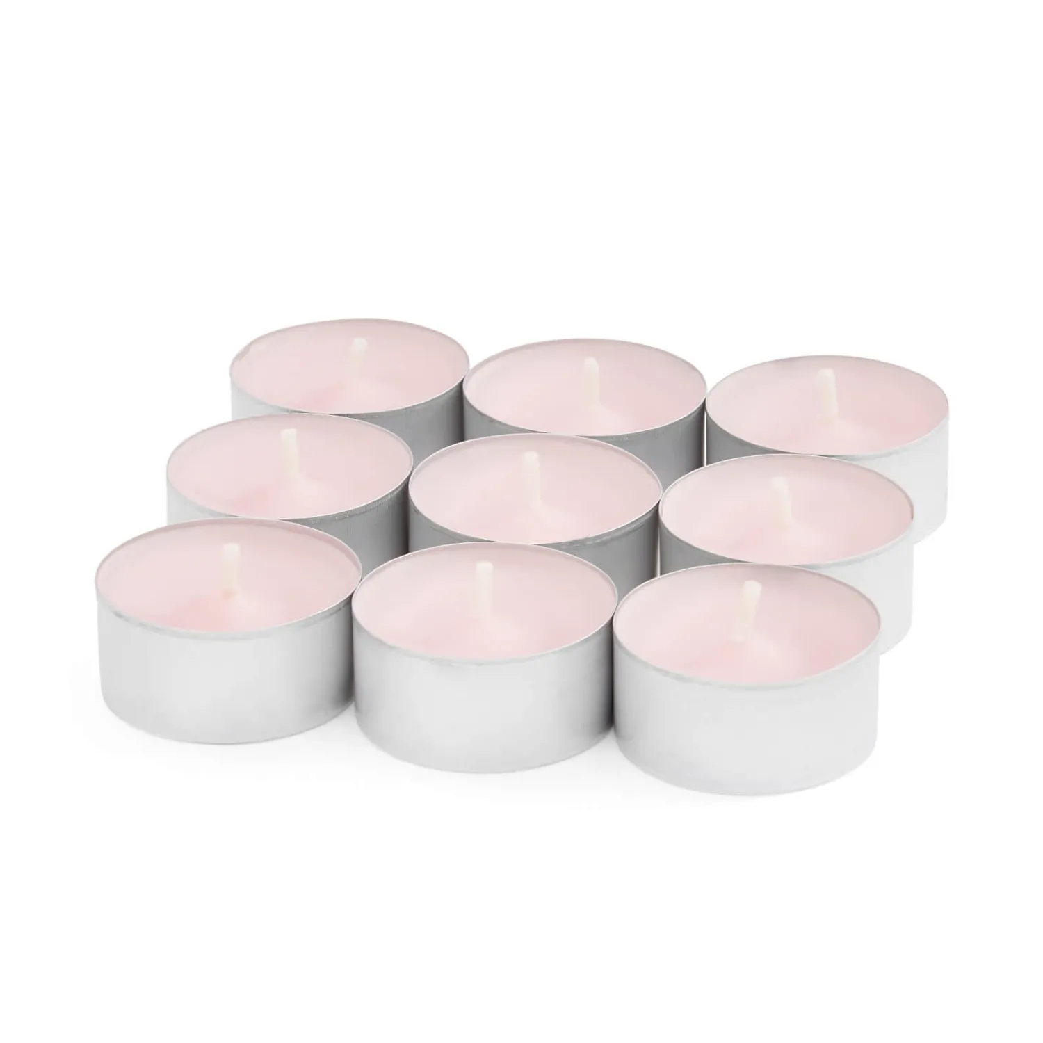 Wax Lyrical Colony Pack of 9 Scented Tealights - Strawberry Surprise