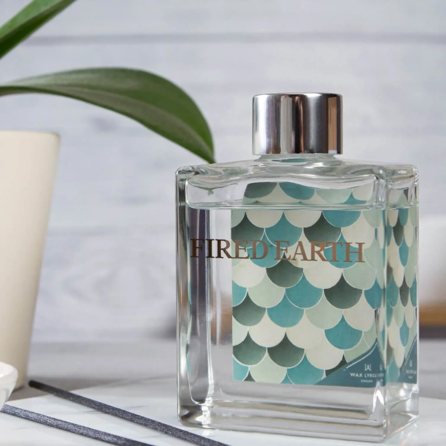 Wax Lyrical Fired Earth Reed Diffuser 200ml Refill - Green Tea & Bergamot