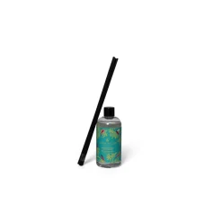 Sara Miller Wax Lyrical Mandarin, Tuberose & Wild Musk 200ml Reed Diffuser Refill - Green Birds