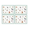 Wrendale Designs 4 Piece Placemats - Animals