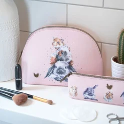 Wrendale Designs Brush Bag / Pencil Case - Piggy in the Middle