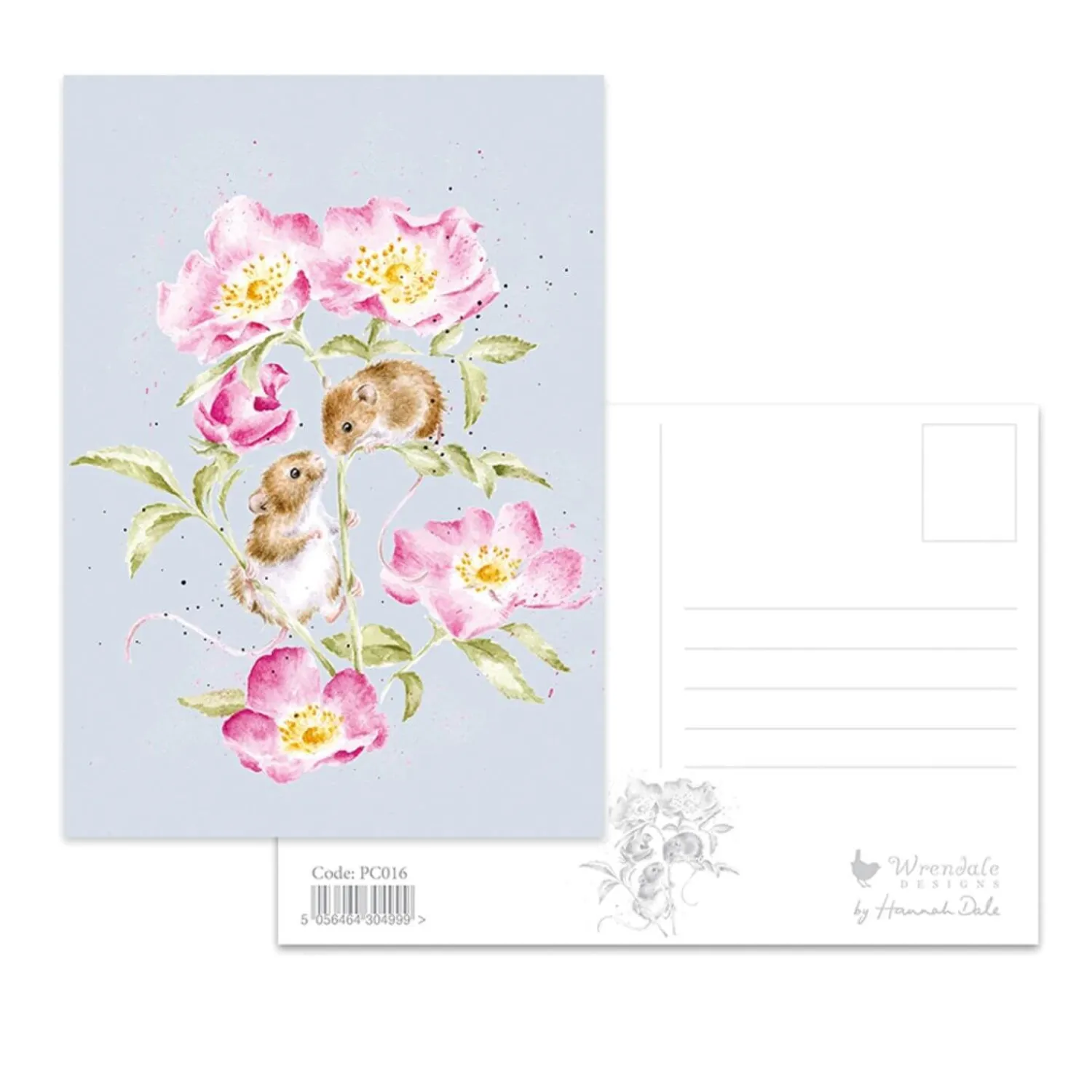 Wrendale Designs by Hannah Dale Postcard - Little Whispers