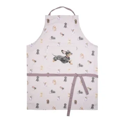 Wrendale Designs by Hannah Dale 100% Cotton Apron - A Dogs Life