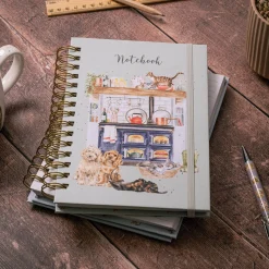 Wrendale Designs by Hannah Dale A5 Notebook - The Country Kitchen
