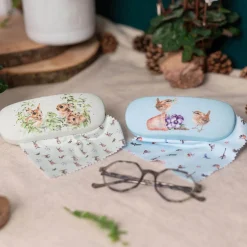 Wrendale Designs by Hannah Dale Glasses Case - Pottering About - Bird