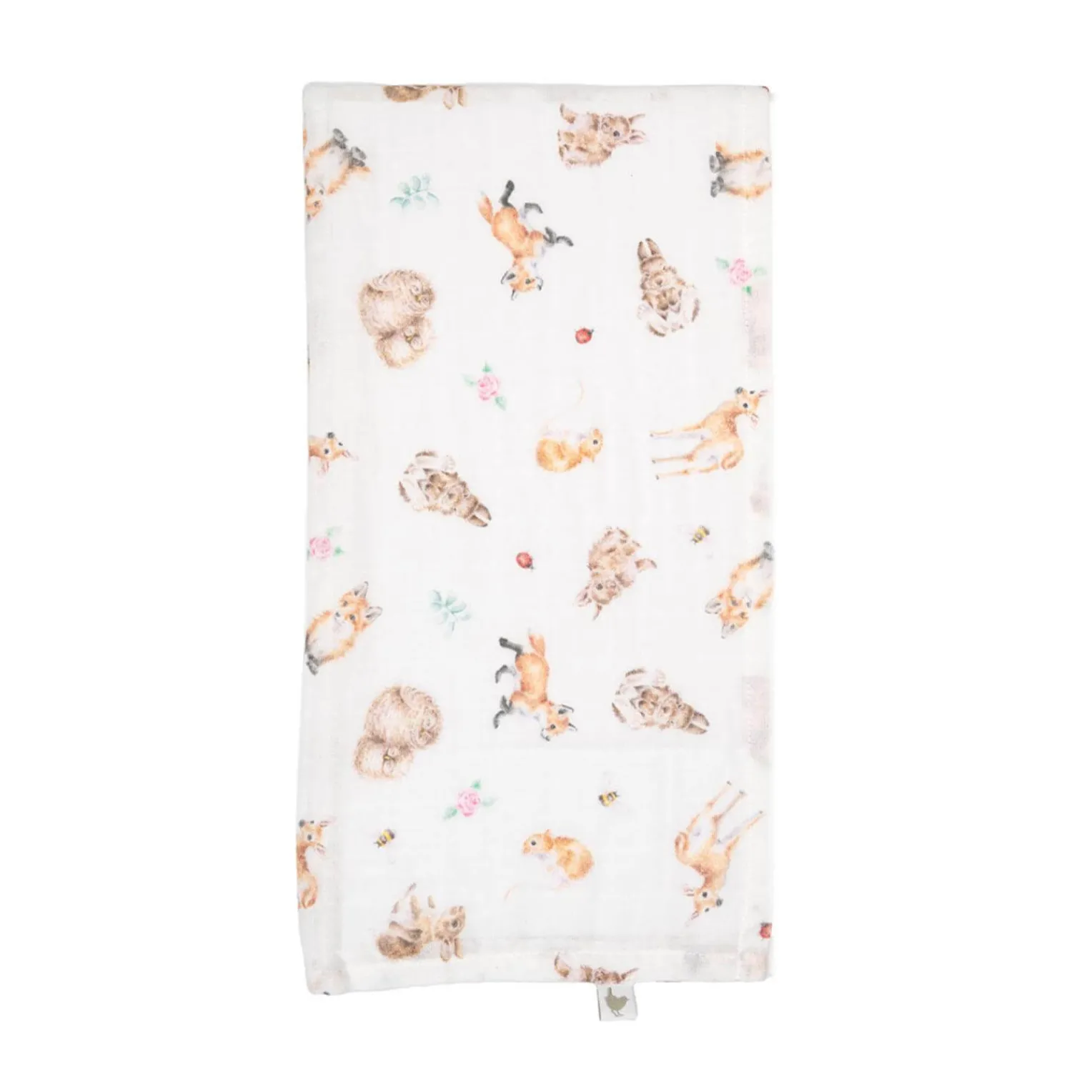 Wrendale Designs by Hannah Dale Little Wren 100% Cotton Muslin Gift Set - Little Forest
