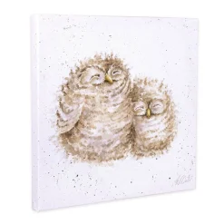 Wrendale Designs by Hannah Dale Little Wren Small Canvas - Words Of Wisdom