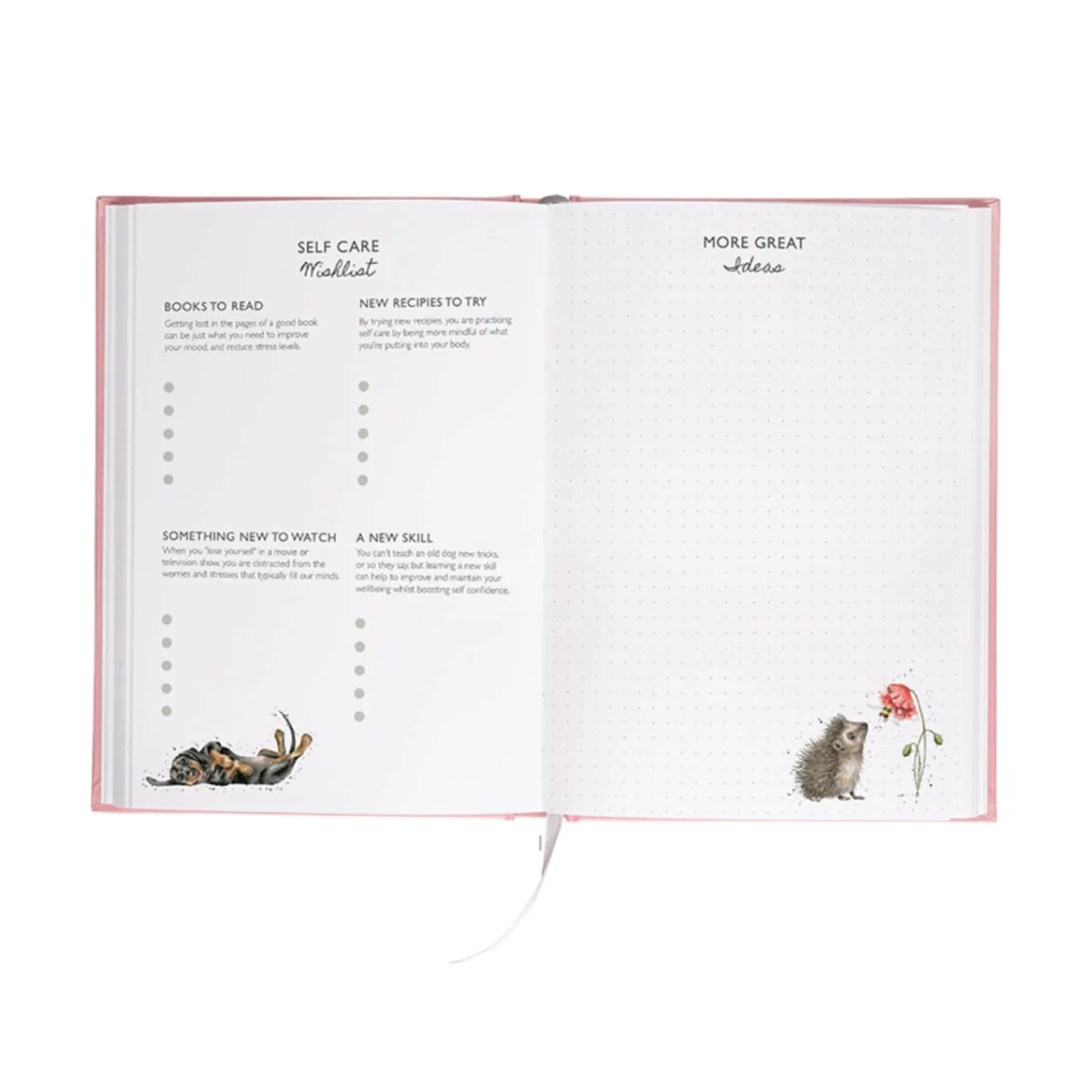 Wrendale Designs by Hannah Dale Feel Good Journal - Little Whispers Mouse