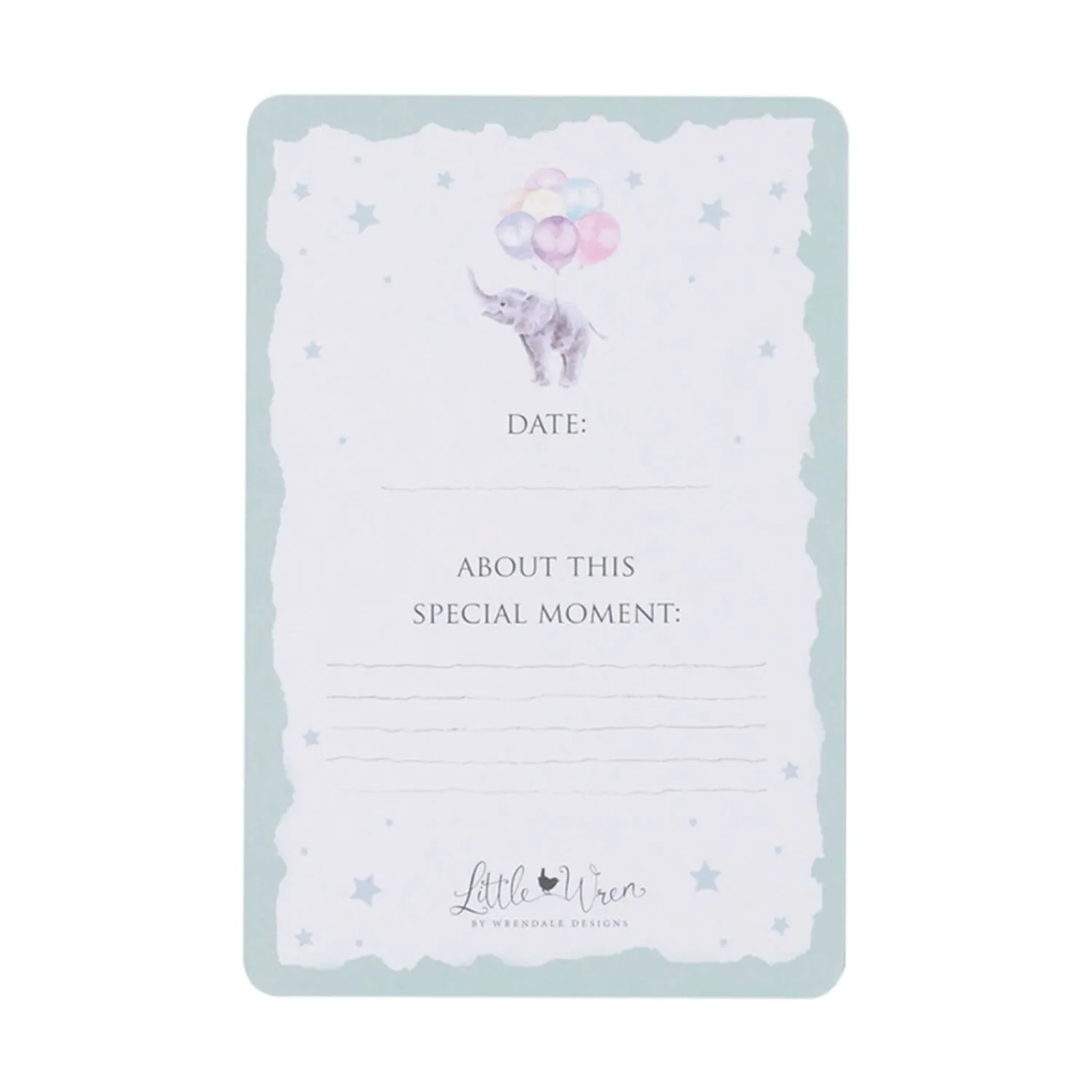 Wrendale Designs by Hannah Dale Little Wren Milestone Cards