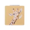 Wrendale Designs by Hannah Dale Compact Mirror - Flowers Giraffe