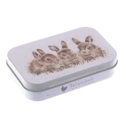 Wrendale Designs by Hannah Dale Mini Tin - Daisy Chain Rabbit
