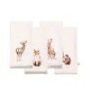 Wrendale Designs by Hannah Dale 100% Cotton Fabric  Set of 4 Napkins - Woodlanders