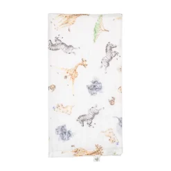 Wrendale Designs by Hannah Dale Little Wren 100% Cotton Muslin Gift Set - Little Savannah