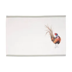 Wrendale Designs by Hannah Dale 100% Cotton Fabric Set of 4 Placemats - Woodlanders