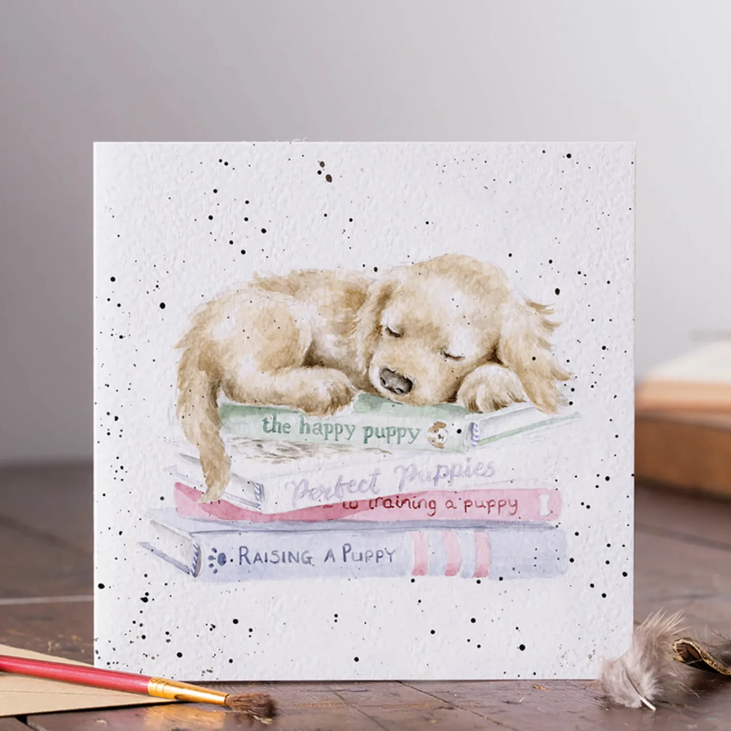 Wrendale Designs By Hannah Dale Card - A Pups Life - Labrador