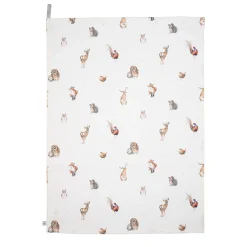 Wrendale Designs by Hannah Dale 100% Cotton Tea Towel - Woodlanders