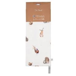Wrendale Designs by Hannah Dale 100% Cotton Tea Towel - Woodlanders