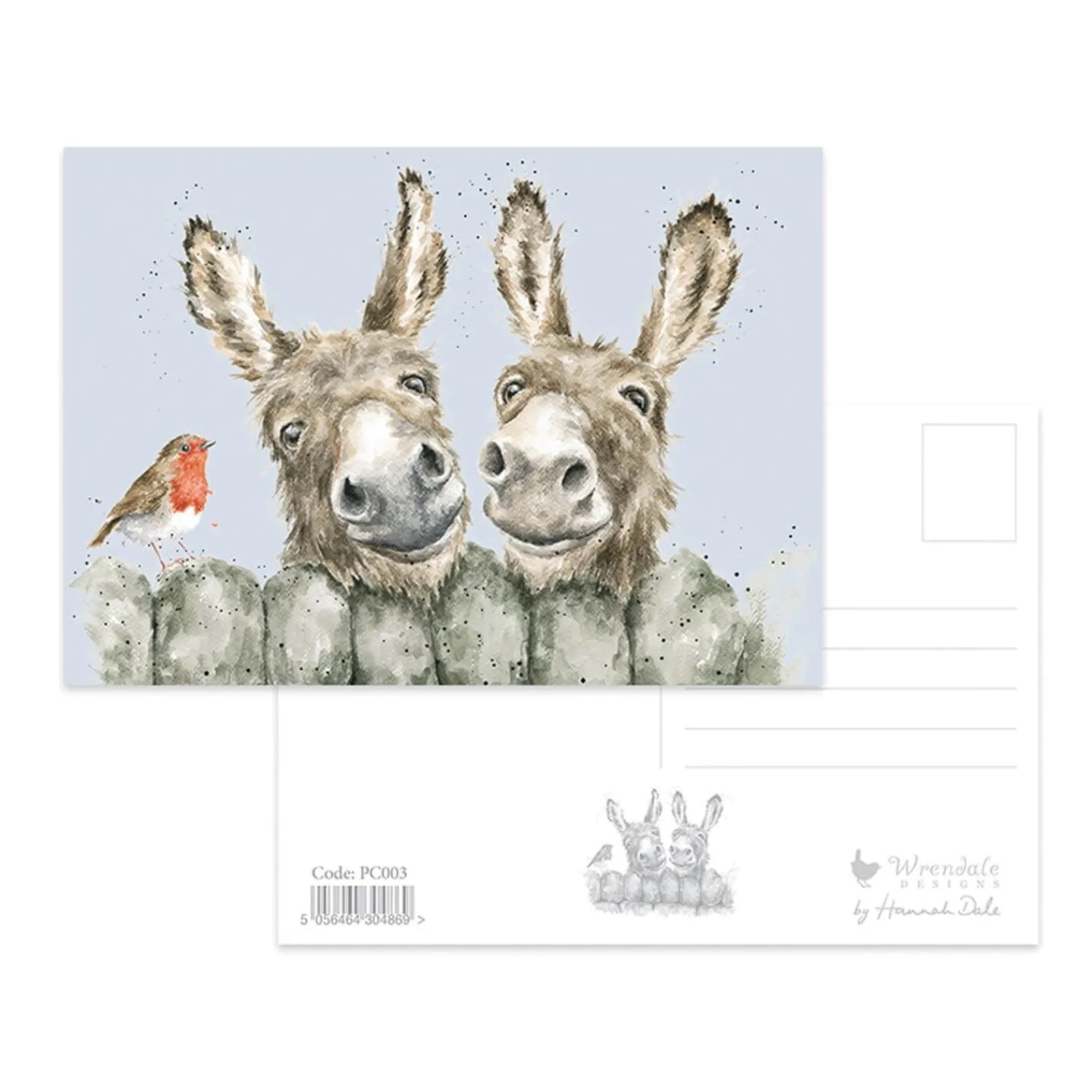 Wrendale Designs by Hannah Dale Postcard - Hee Haw