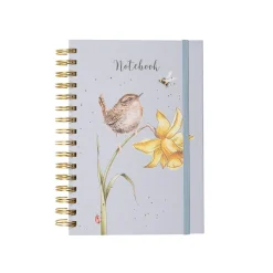 Wrendale Designs by Hannah Dale A5 Notebook - The Birds & The Bees - Wren