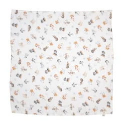 Wrendale Designs by Hannah Dale Little Wren 100% Cotton Muslin Gift Set - Little Paws