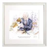 Wrendale Designs by Hannah Dale Coronation Large Print - White Frame