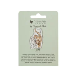 Wrendale Designs by Hannah Dale Pin Badge - Feline Good - Cat