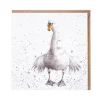 Wrendale Designs by Hannah Dale Card - Swan Fine Day