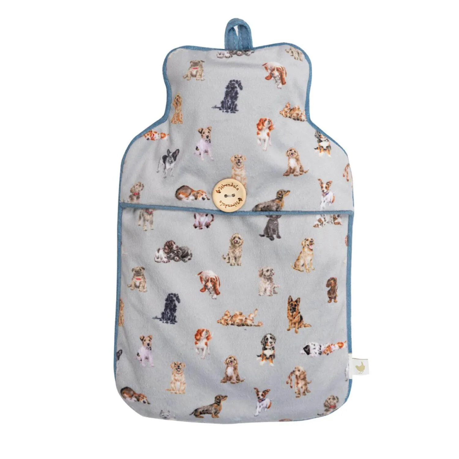 Wrendale Designs by Hannah Dale Hot Water Bottle - A Dog's Life