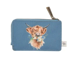 Wrendale Designs by Hannah Dale Coin/Card Holder Purse - Cow