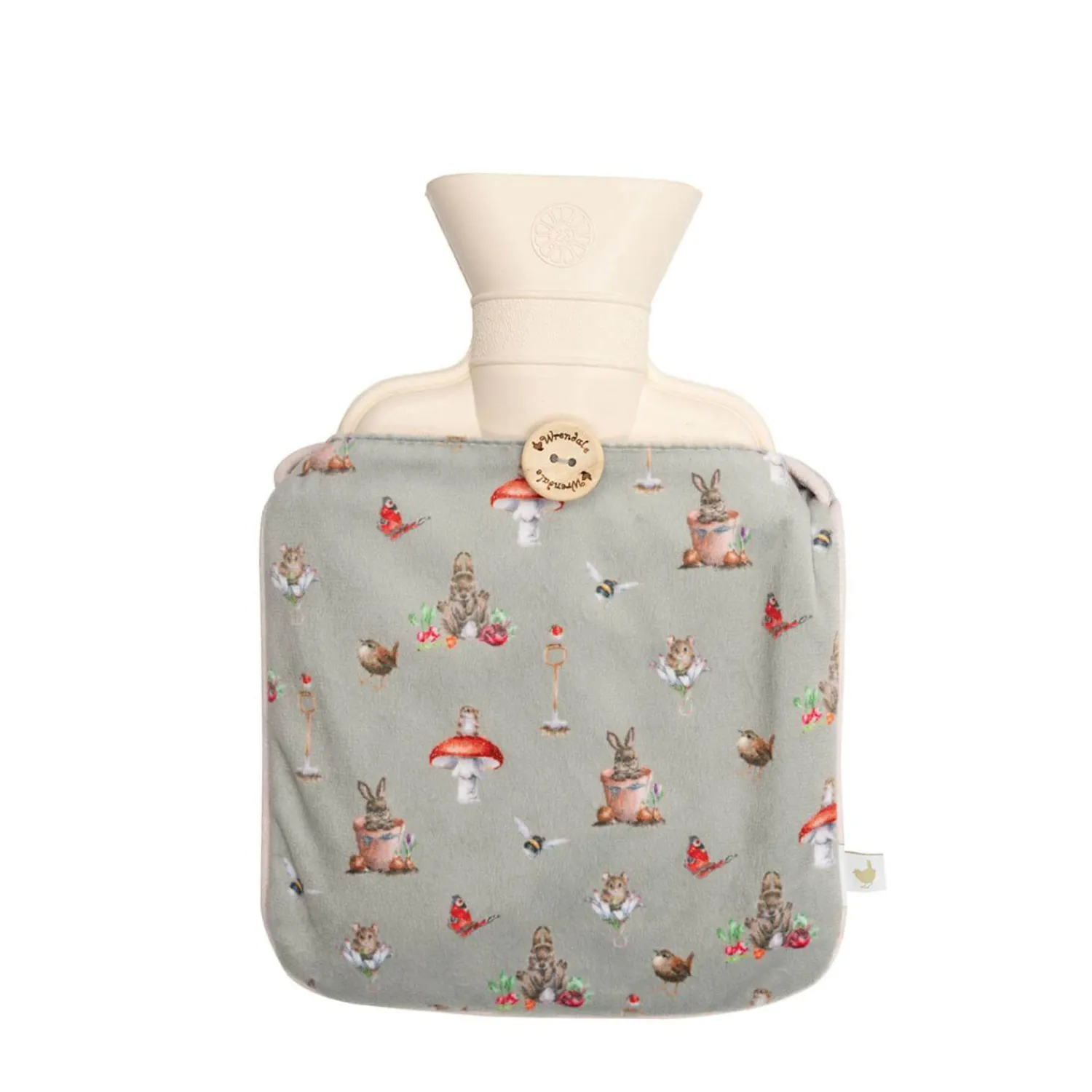 Wrendale Designs by Hannah Dale Hot Water Bottle - Garden Friends