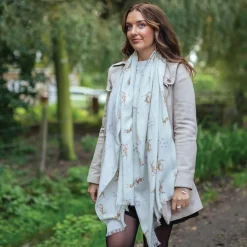 Wrendale Designs Everyday Scarf - Hare-Brained
