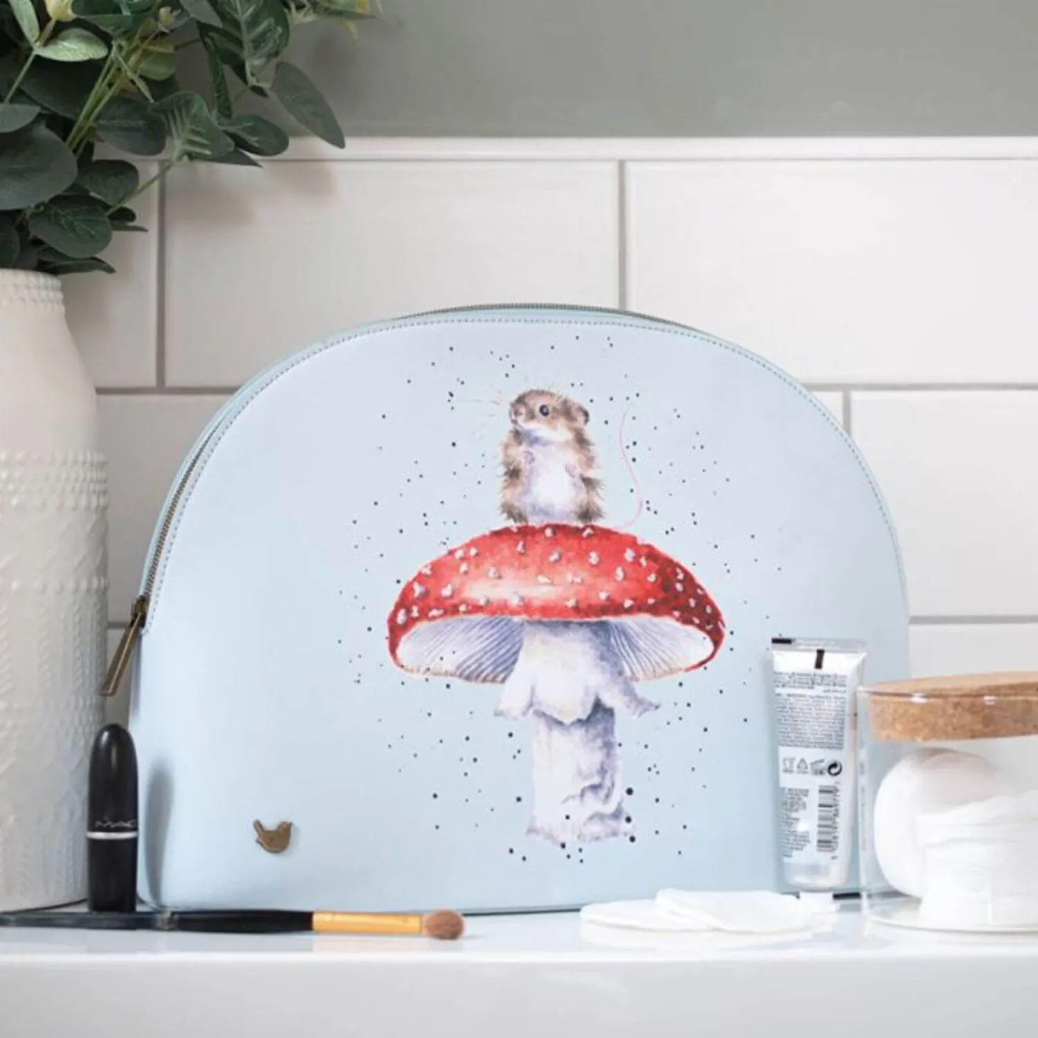 Wrendale Designs Large Cosmetic Bag - He's a Fun-Gi