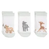 Wrendale Designs Little Wren Little Savannah African Animal Bamboo Baby Socks - 0-6 Months