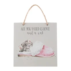 Wrendale Designs Wooden Plaque - The Snuggle Is Real