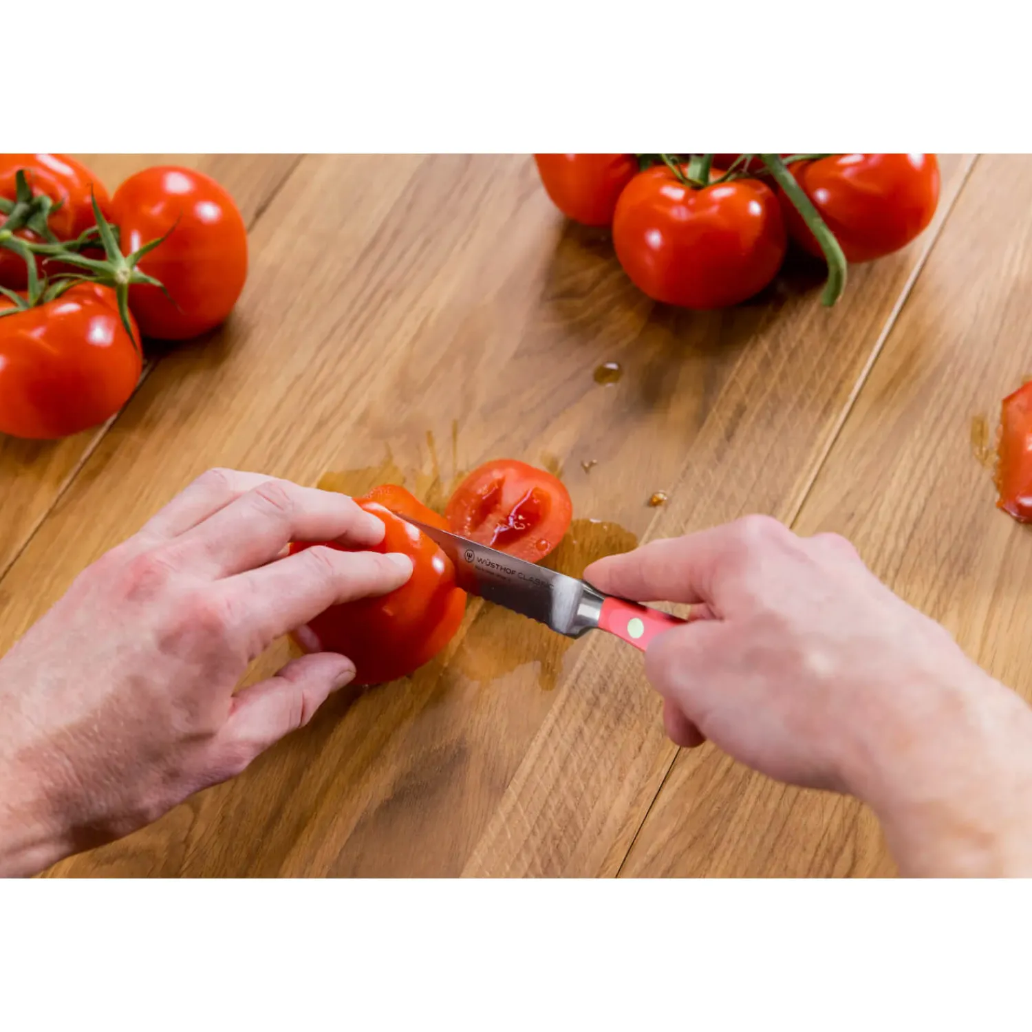 Wusthof Classic 16cm Utility Knife - Coral Peach