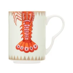 Yvonne Ellen Bone China Medium Mug - Lobster