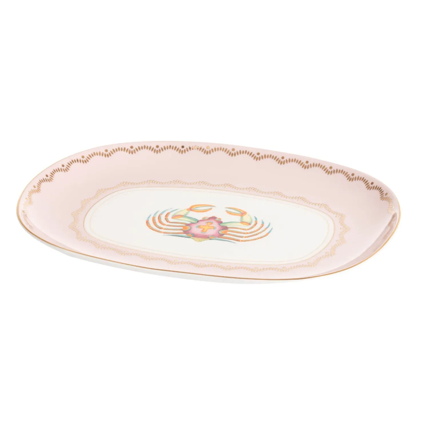 Yvonne Ellen 34cm Fine China Platter - Crab