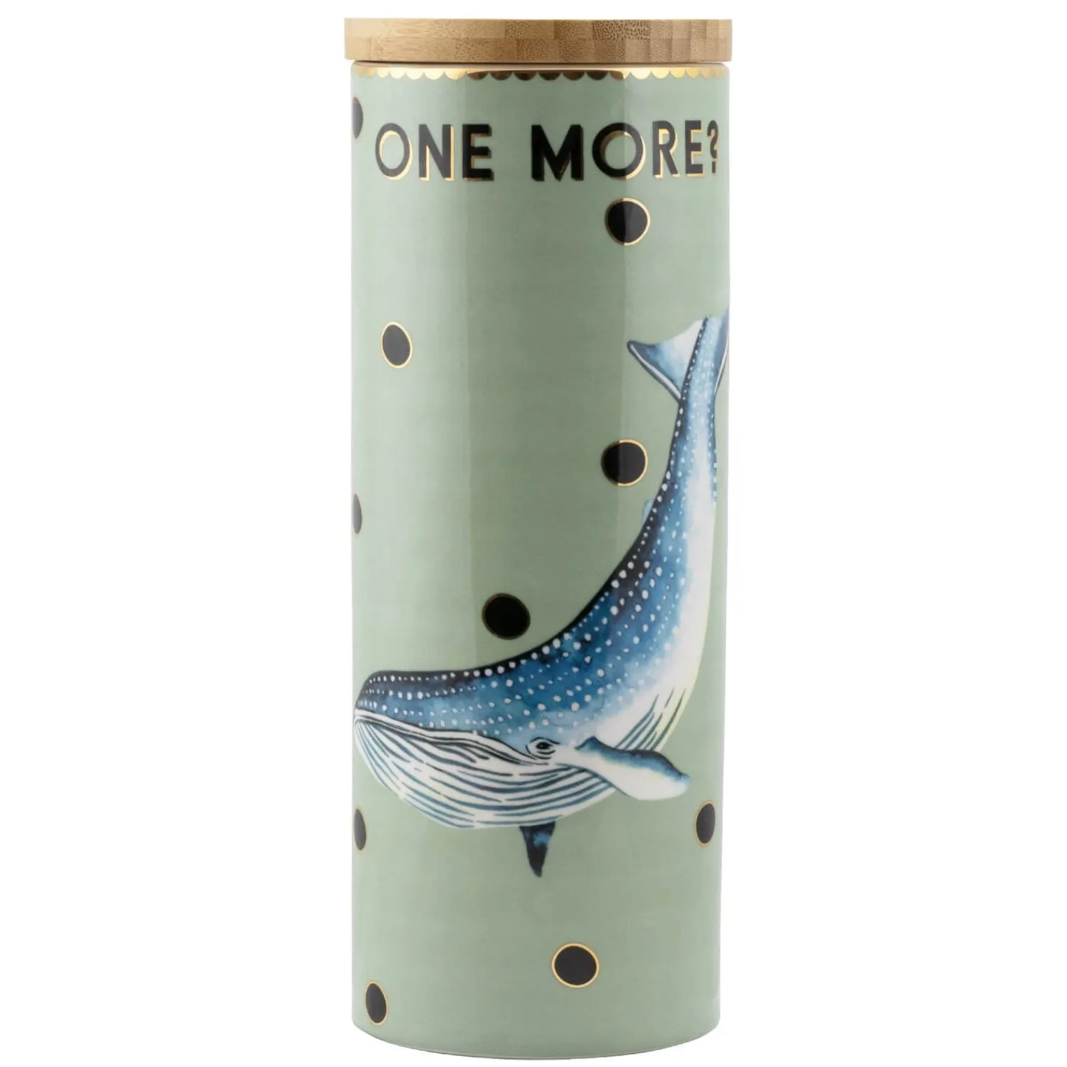 Yvonne Ellen Fine China Large Storage Jar - Whale
