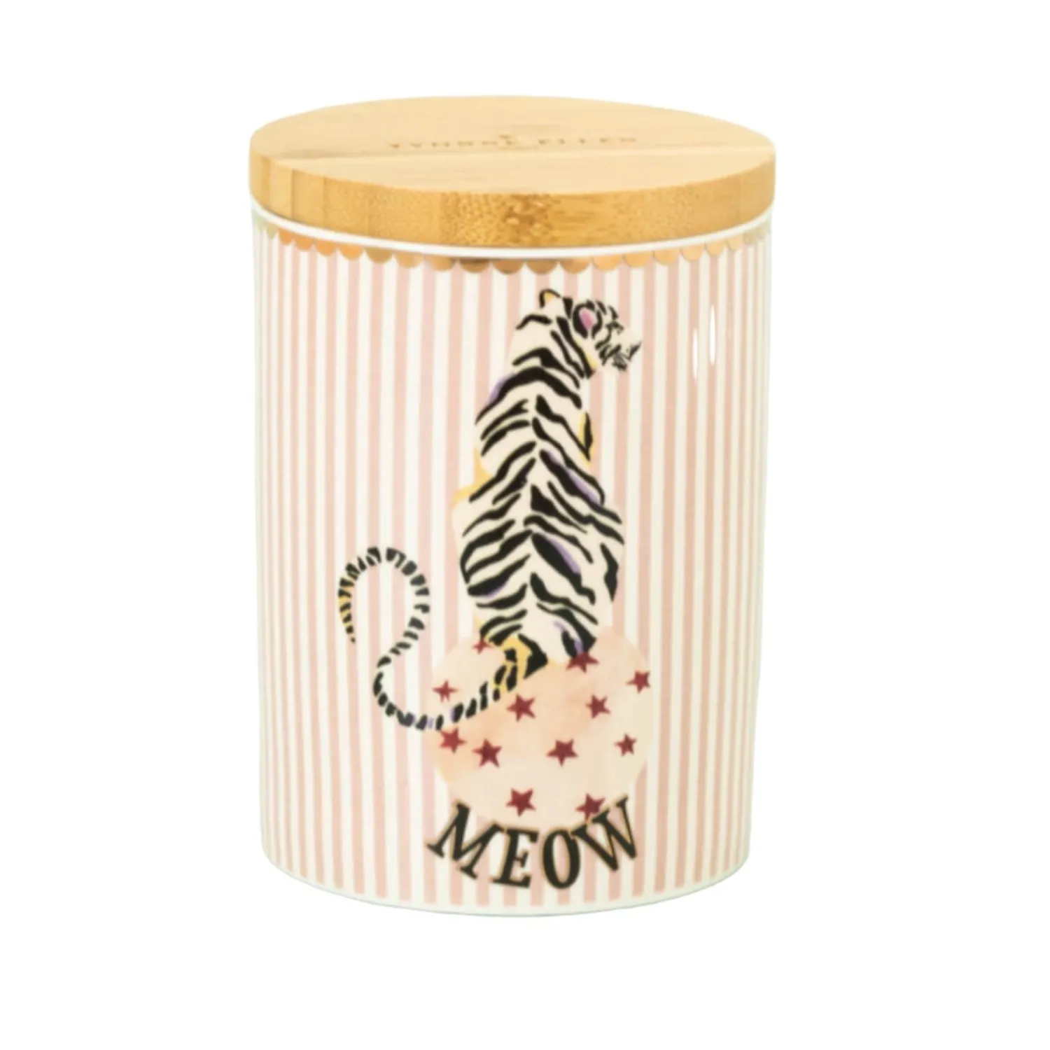 Yvonne Ellen Fine China Medium Storage Jar - Tiger