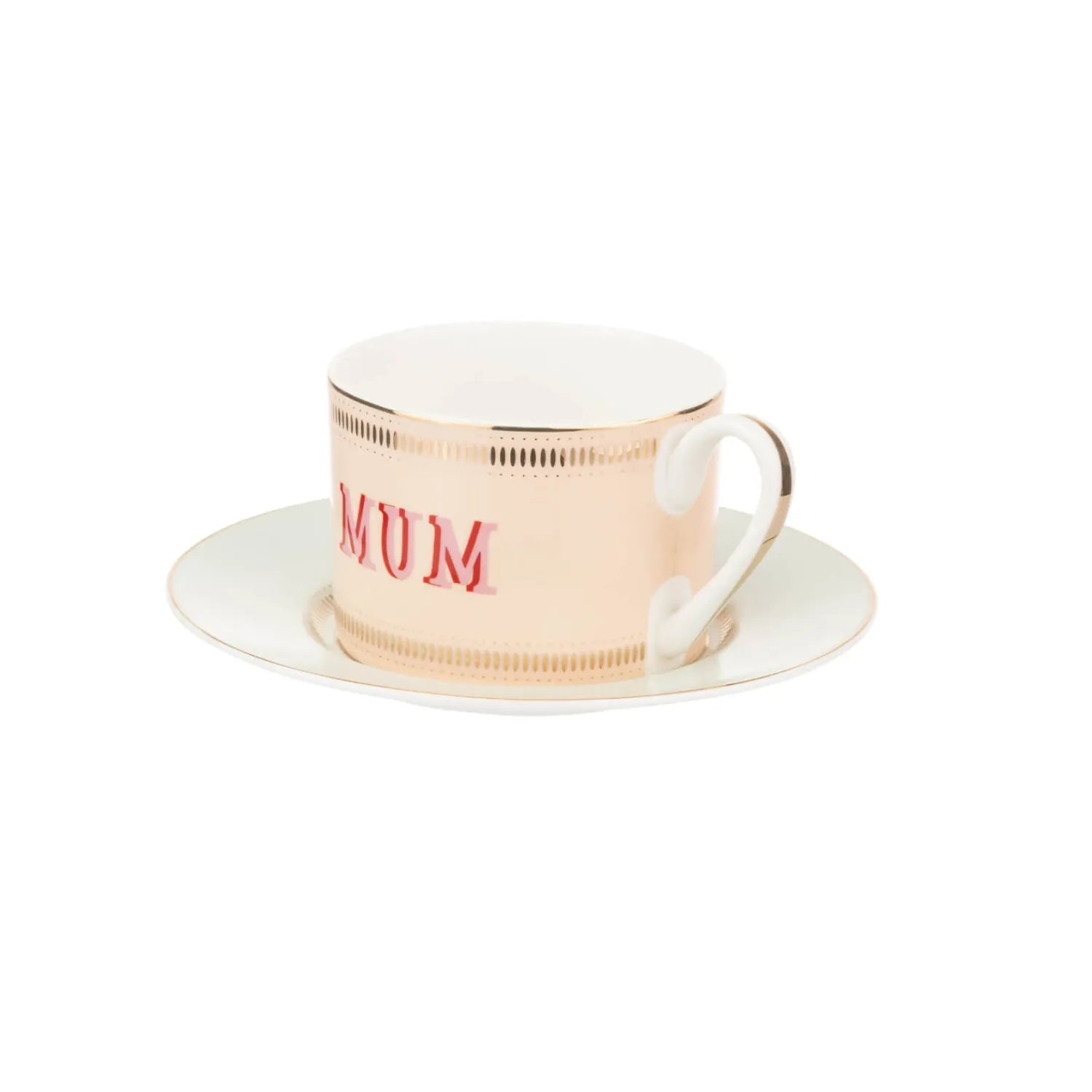 Yvonne Ellen Fine China Teacup & Saucer - Mum