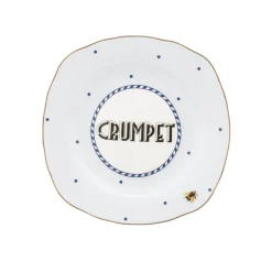 Yvonne Ellen 4-Piece Fine China Tea Plate Set - Cheeky