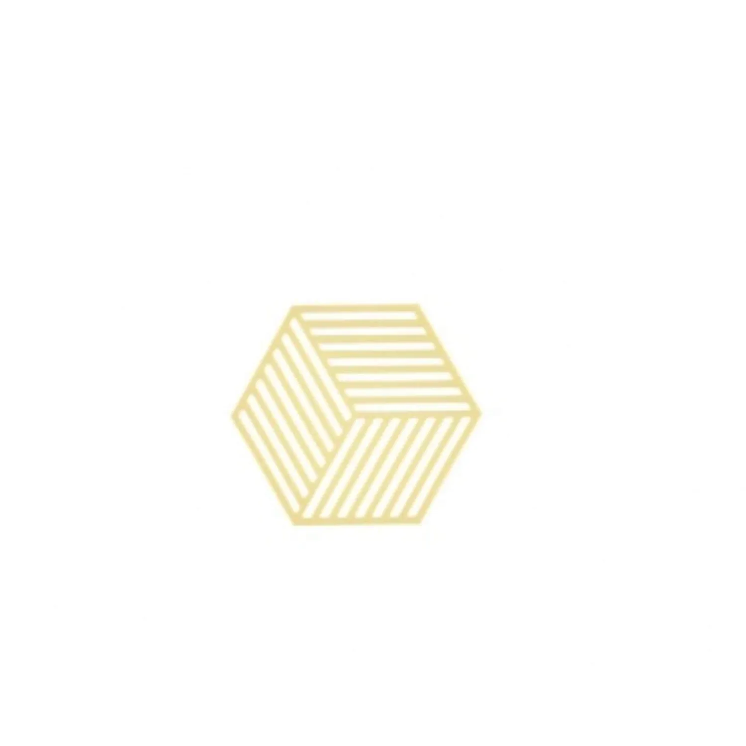 ZONE Denmark Hexagon Silicone Trivet - Chardonnay