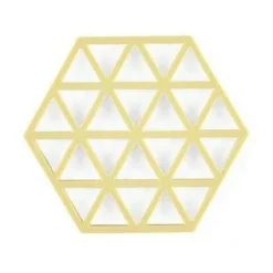 ZONE Denmark Triangles Silicone Trivet - Chardonnay
