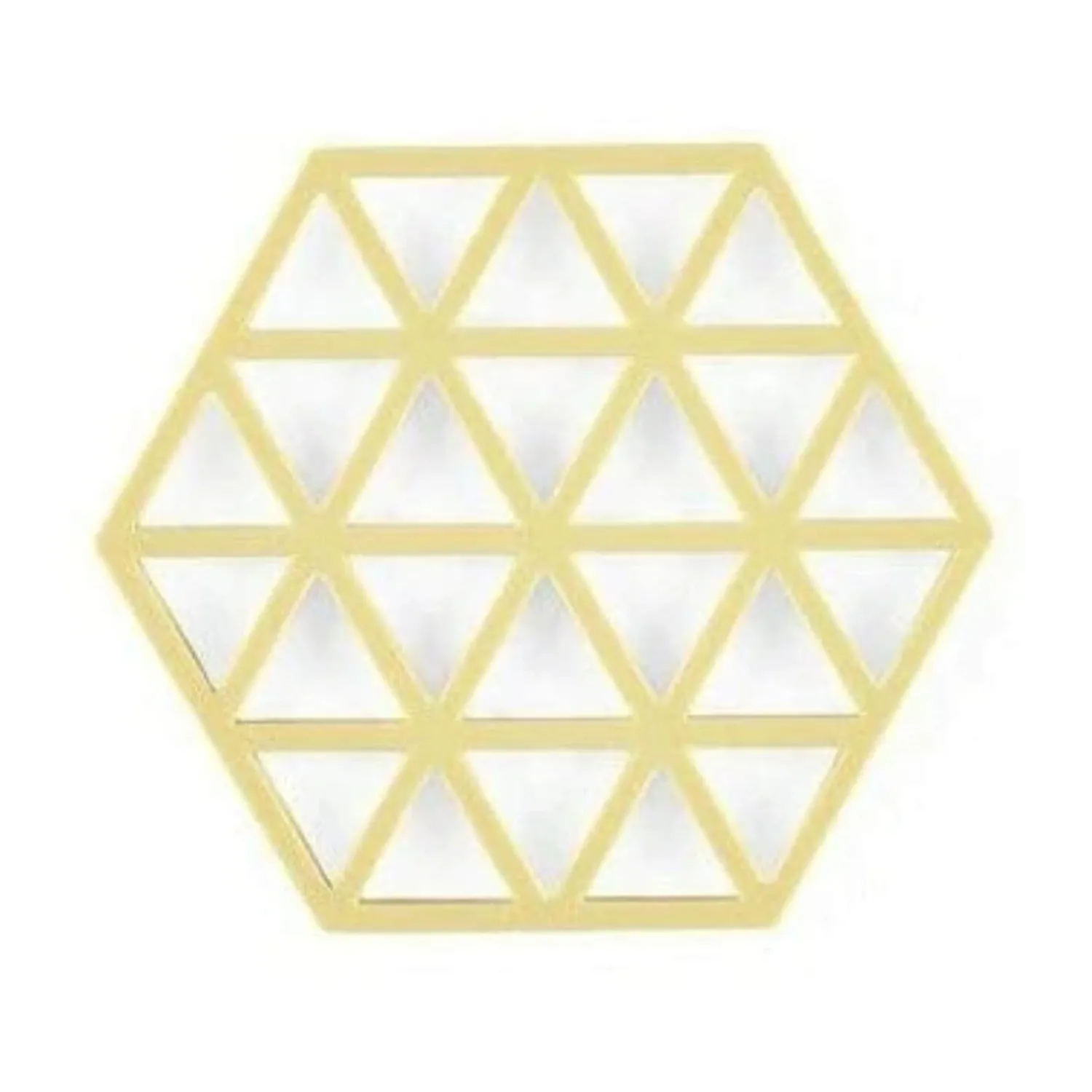 ZONE Denmark Triangles Silicone Trivet - Chardonnay